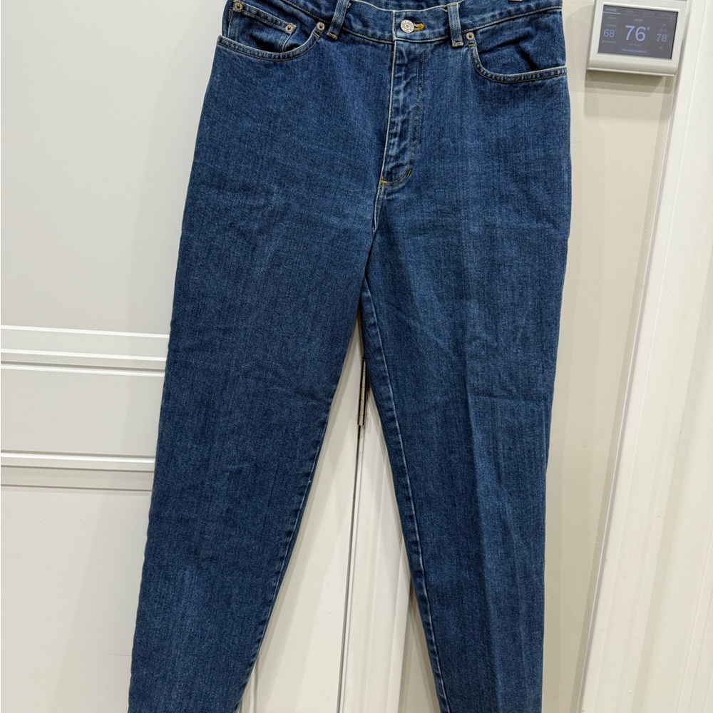 Lauren Jeans Co Ralph Lauren Classic Blue Denim Straight Leg Jeans Womens‎ Size